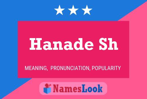 Hanade Sh Name Poster