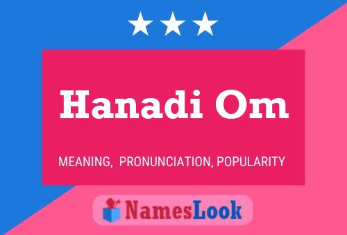 Hanadi Om Name Poster