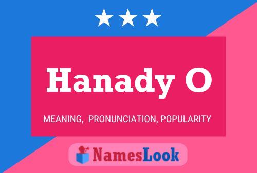 Hanady O Name Poster