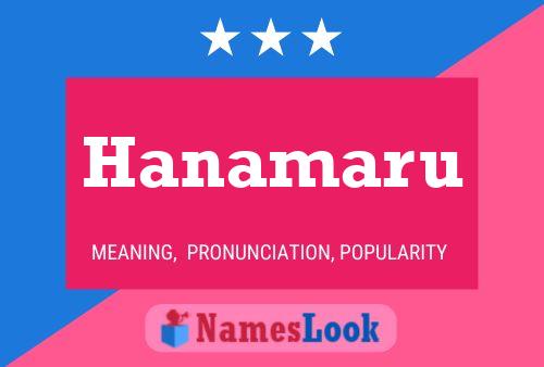 Hanamaru Name Poster