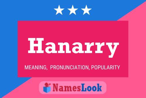 Hanarry Name Poster