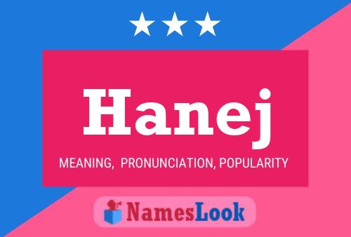 Hanej Name Poster