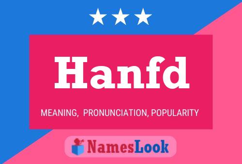 Hanfd Name Poster