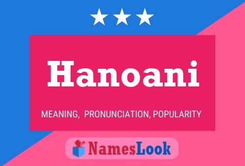 Hanoani Name Poster