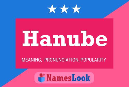 Hanube Name Poster