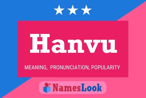 Hanvu Name Poster