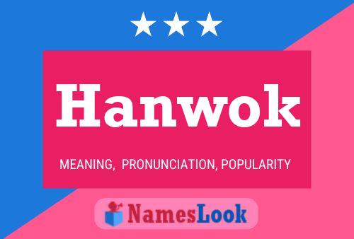 Hanwok Name Poster