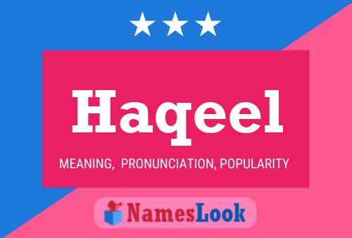 Haqeel Name Poster