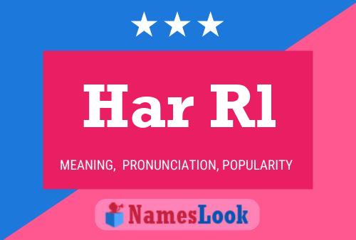 Har Rl Name Poster