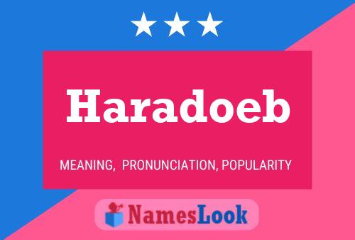 Haradoeb Name Poster