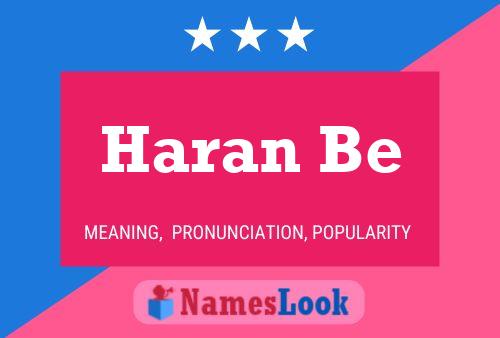 Haran Be Name Poster