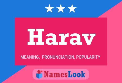 Harav Name Poster