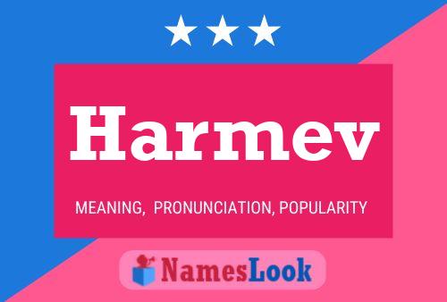 Harmev Name Poster