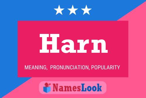 Harn Name Poster