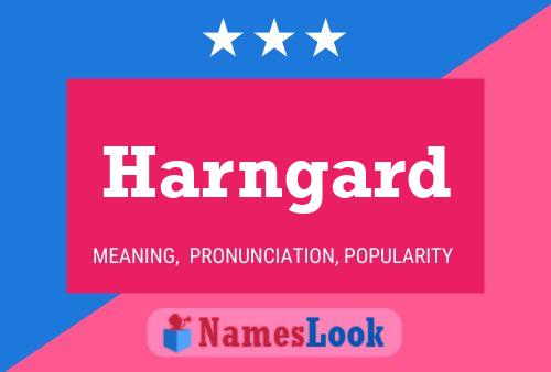 Harngard Name Poster