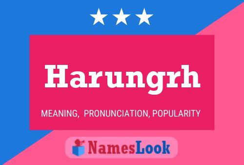 Harungrh Name Poster