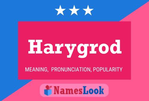 Harygrod Name Poster