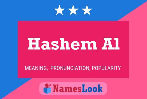 Hashem Al Name Poster