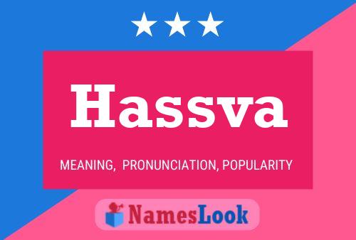 Hassva Name Poster