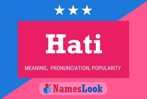 Hati Name Poster