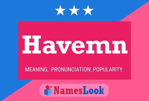 Havemn Name Poster