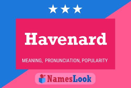 Havenard Name Poster