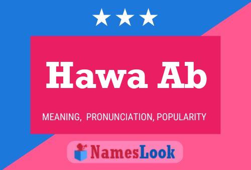 Hawa Ab Name Poster