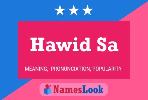 Hawid Sa Name Poster