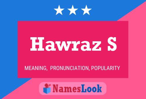 Hawraz S Name Poster