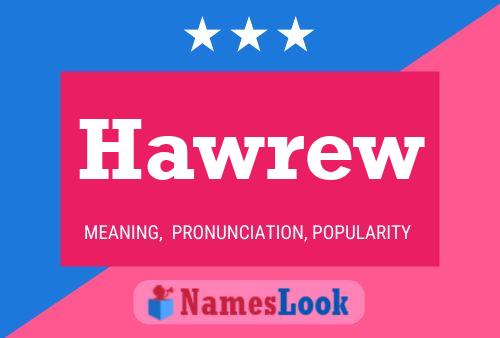 Hawrew Name Poster