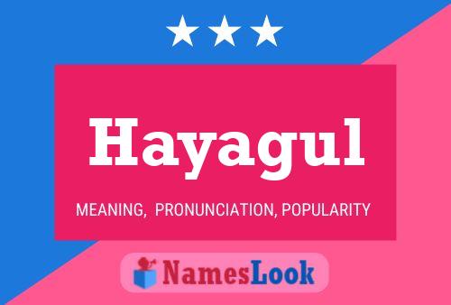 Hayagul Name Poster