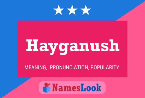 Hayganush Name Poster