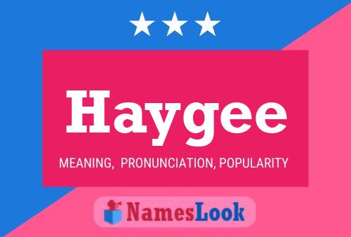 Haygee Name Poster