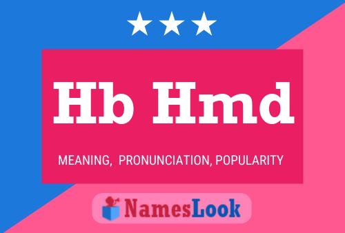 Hb Hmd Name Poster