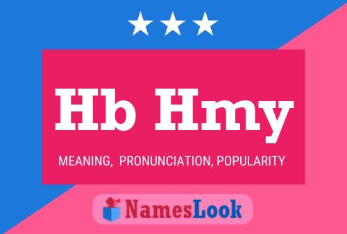 Hb Hmy Name Poster