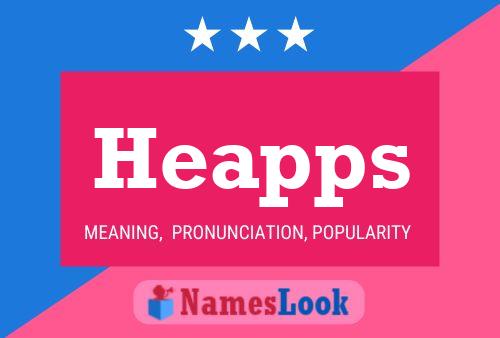 Heapps Name Poster