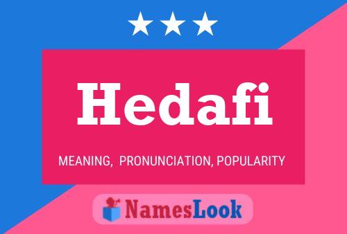 Hedafi Name Poster