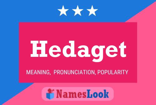 Hedaget Name Poster