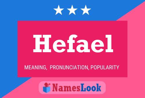 Hefael Name Poster