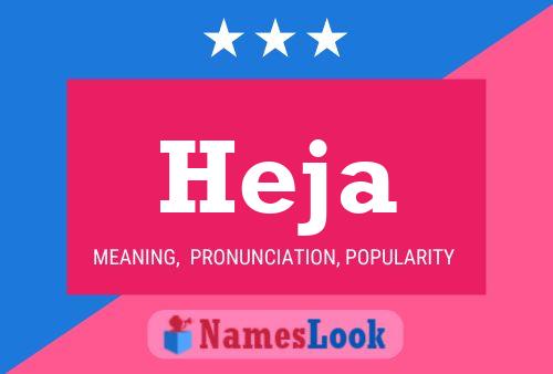 Heja Name Poster