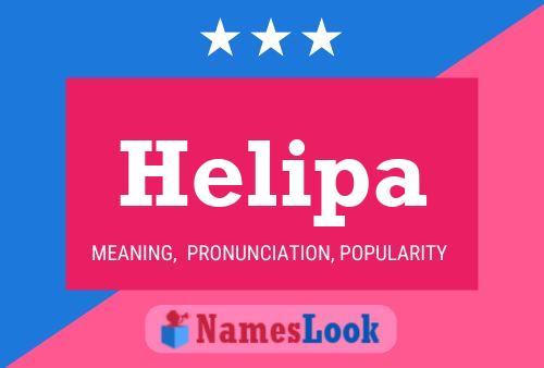 Helipa Name Poster