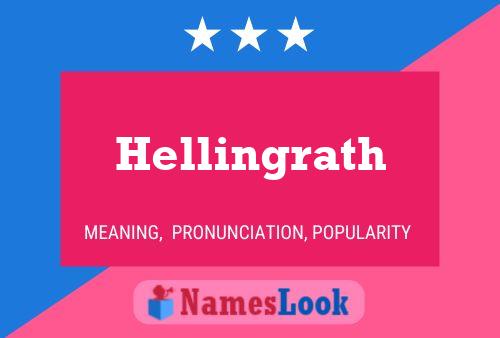 Hellingrath Name Poster