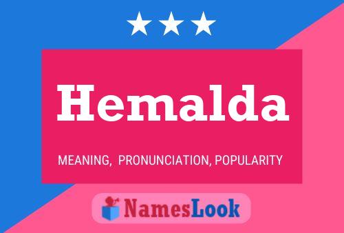 Hemalda Name Poster