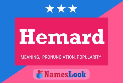 Hemard Name Poster