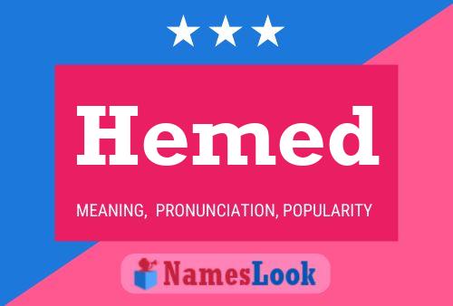 Hemed Name Poster