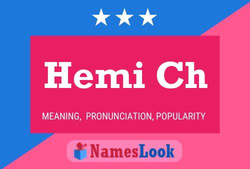 Hemi Ch Name Poster