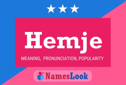 Hemje Name Poster