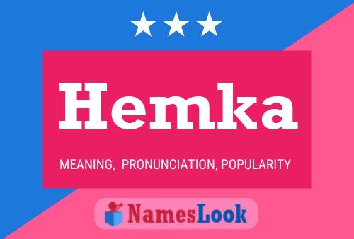 Hemka Name Poster