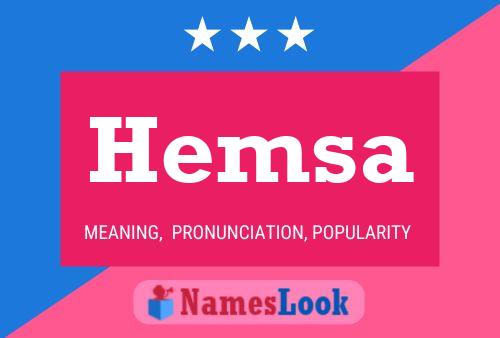 Hemsa Name Poster