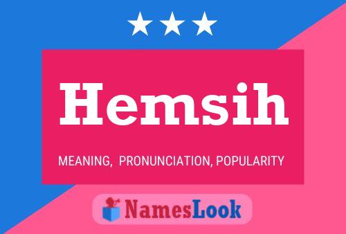 Hemsih Name Poster